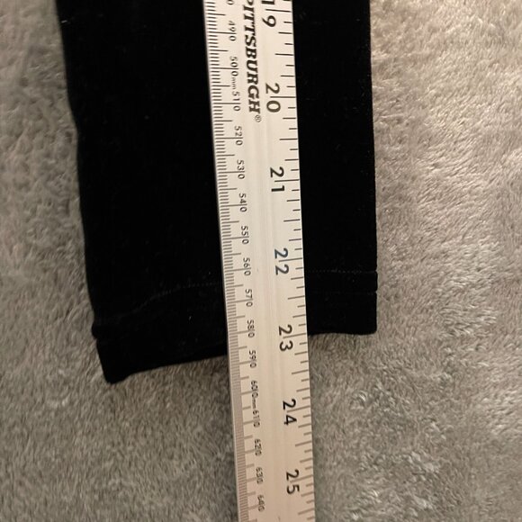 Women Classy Whimsigoth Witchy Dark Romantic Black Velvet Maxi Dress S* - Picture 9 of 11